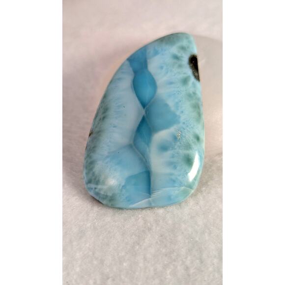 Larimer freeform large  cabochon 55x33mmWt 18.4 grams - Picture 1 of 5